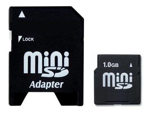 Memoria Mini Sd De 1gb Nuevas + Adaptador