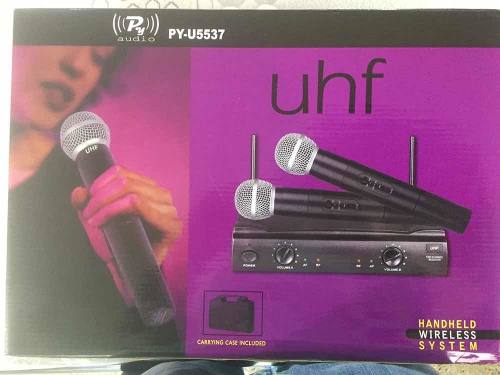 Microfonos Inalambrico Profesional Uhf Py Audio Py-u