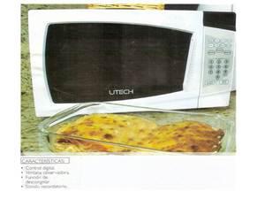 Microondas utech, de lujo!