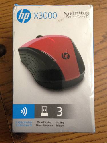 Mouse Hp X Inalambrico 2.4 Ghz.