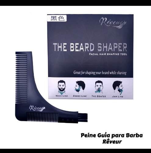 Peine Guía Para Barbas Marca Reveur