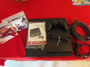 PlayStation 3 160Gb, Cable HDMI, 2 Juegos, 1 Control