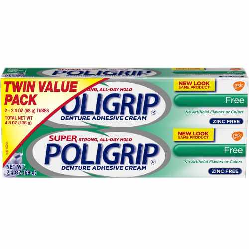 Poligrip Crema Adhesiva Dental (2) Unidades