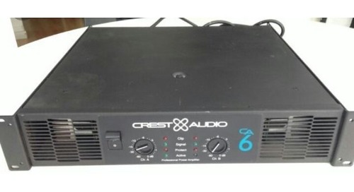 Power O Amplificador Crest Audio Ca6