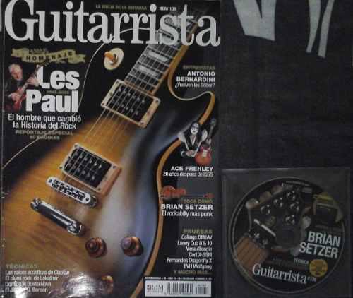Revista Guitarrista #136 Homenaje A Les Paul