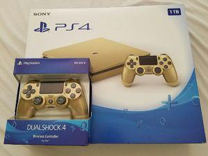 Sony PlayStation 4 Slim Edición Limitada 1TB Gold Console /