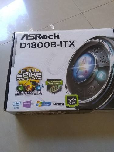 Tarjeta Madre Asrock Dm + Procesador Intel Dual Core 2.