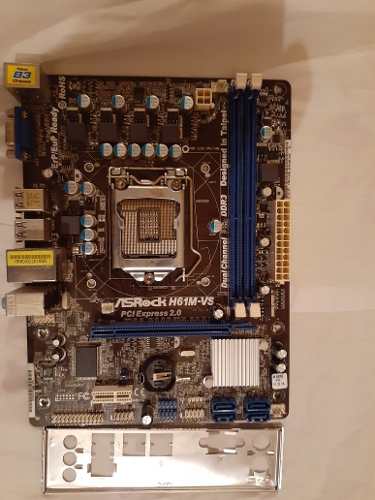 Tarjeta Madre Asrock H61m-vs  Repuesto