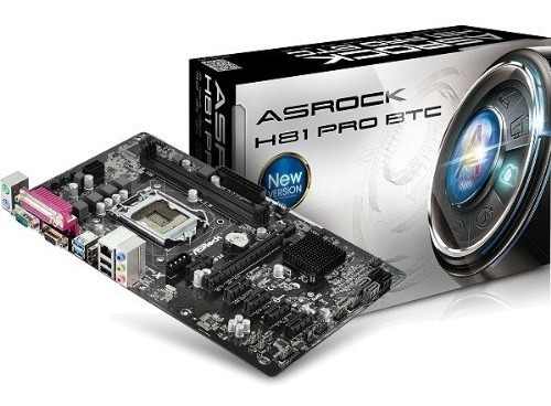 Tarjeta Madre Asrock H81 Pro Btc (nueva)