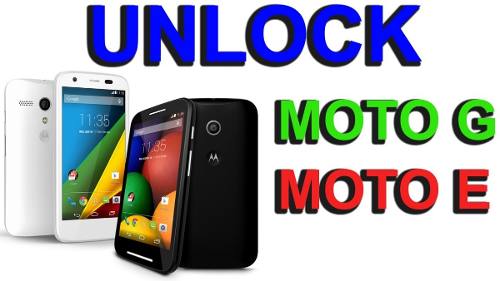 Desbloqueo De Motorola E4,e5,g6, G7 Via Remota.