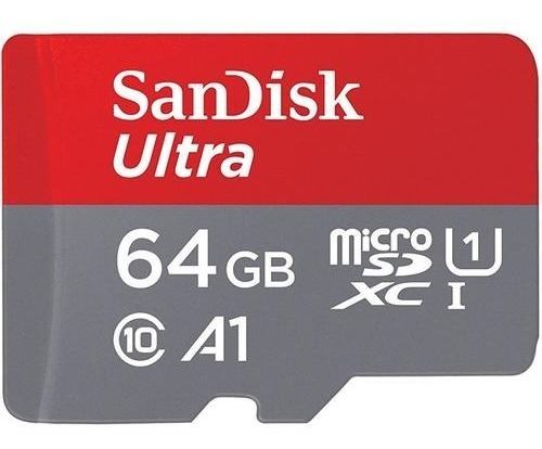 Memoria Micro Sd 64gb Sandisk 100mb/s 667x Microsd Original