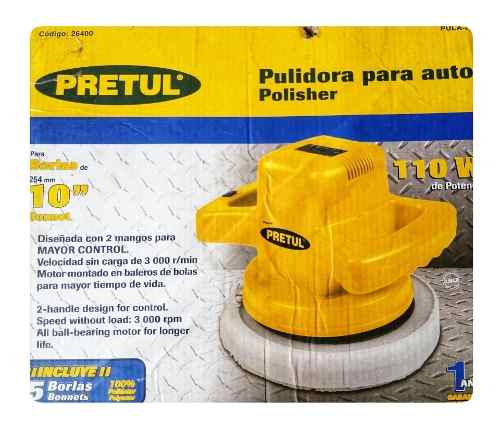 Pulidora Para Auto Polisher Pretul