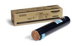 Toner xerox cyan para la impresora phaser 7760 25. 000 pag