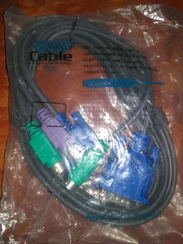Cable Vga Con Adactador Ps2