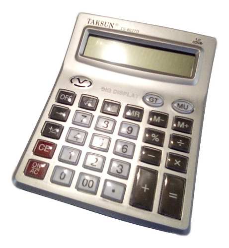Calculadora De Escritorio Taksun 14x18cm 12 Dígitos Myp