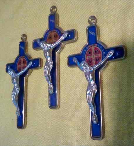 Cristo Cruz San Benito Abad 7*4 Cms - Son 6 Unidades