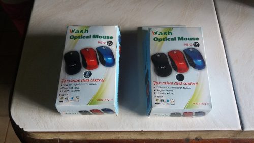 Mouse Optico Ps/2 Wash 