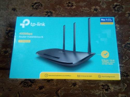 Router Inalambrico Tp-link Tl-wr940n 450mbps Pc Lan Red Wifi