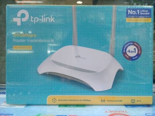 Router Tp-link Tl-wr840n (40) Inalambrico 300mbps Wifi Red