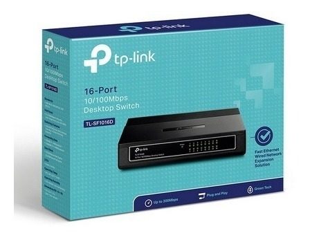 Switch Tp-link 16 Puertos mbps Desktop Tl-sfd