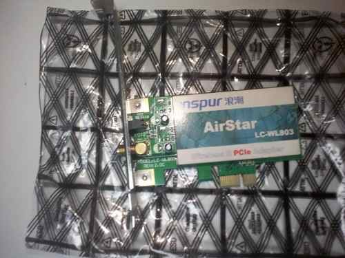 Tarjeta De Red Inalámbrica Wifi Pci Express Airstar