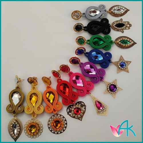 Zarcillos Soutache