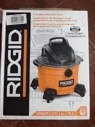 Aspiradora Ridgid De 6 Galones 3.5hp