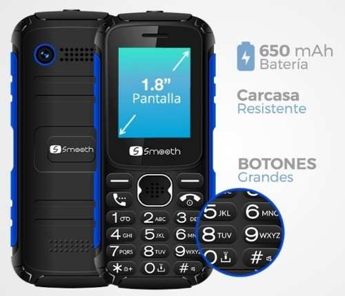 Celular Smooth Amigo 2 Telefono Basico