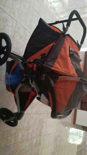 Coche Bob Britax 3 Ruedas Color Naranja