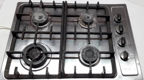 Cocina Tope A Gas Electrolux En Acero Inoxidable.