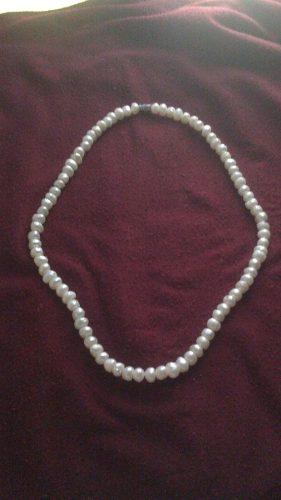 Collar De Perlas Naturales Cultivadas 41cm De 85perlas