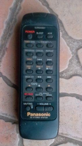 Control Remoto Equipo Sonido Panasonic Eur643801 Original