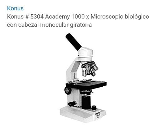 Micorcopio X 1000 Konus Academia