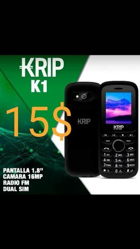Telefono Celular Basico Liberado Krip K1