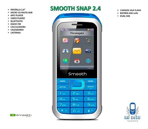 Telefono Celular Basico Smooth Snap 2.4 (mayor Y Detal)