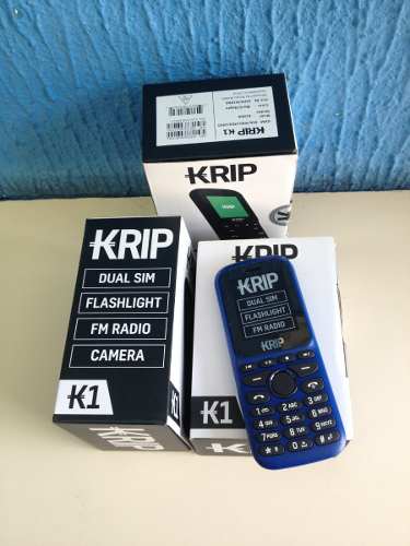 Telefono Celular K1 Krip Funciones Basicas Dual Sim Liberado