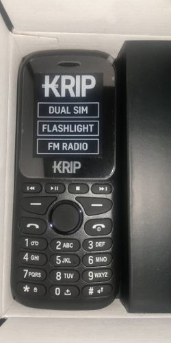 Telefono Celular Krip K1 Cámara Vga Dual Sim Linterna Radio