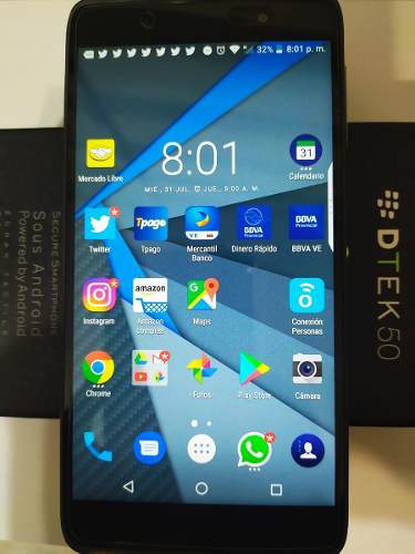 Teléfono Celular Blackberry Dtek50 - Android