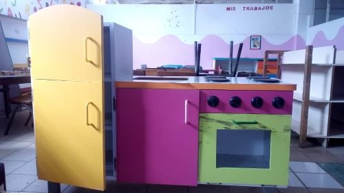 Cocina Infantil De Madera