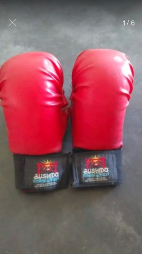 Guantes Para Karate Marca Bushido Original. Son Talla G