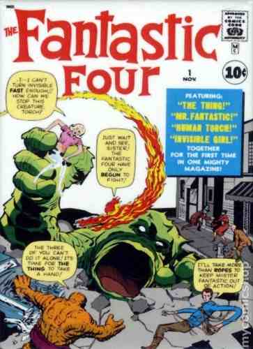 Marvel Magnet Series I #04 - Fantastic Four #1