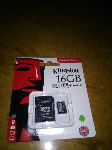 Memoria De 16 Gb Marca Kingston