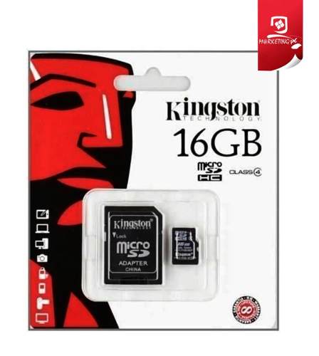 Memoria Micro Sd 16 Gb Kingston Original Nueva