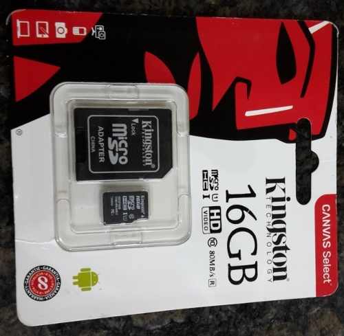 Memoria Micro Sd 16gb Kingston Original