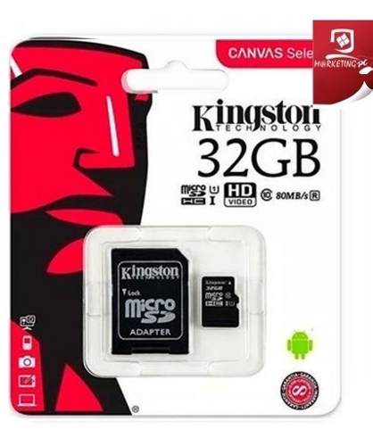 Memoria Micro Sd 32 Gb Kingston Clase  Mb/seg