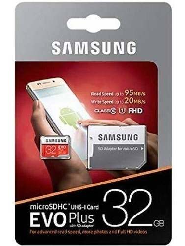 Memoria Micro Sd 32gb Samsung Evo Plus, (15$)
