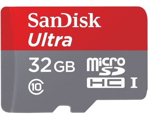 Memoria Micro Sd 32gb Sandisk 98mb/s 653x Microsd Original