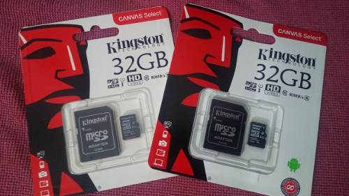 Memoria Micro Sd Con Adaptador Kingston 32gb