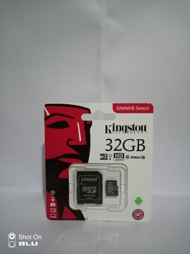 Memoria Micro Sd Hc Kingston 32gb Clase mb/s (10us)