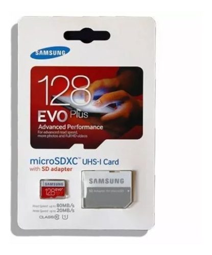 Memoria Micro Sd Samsung Evo Plus De 128gb Class 10